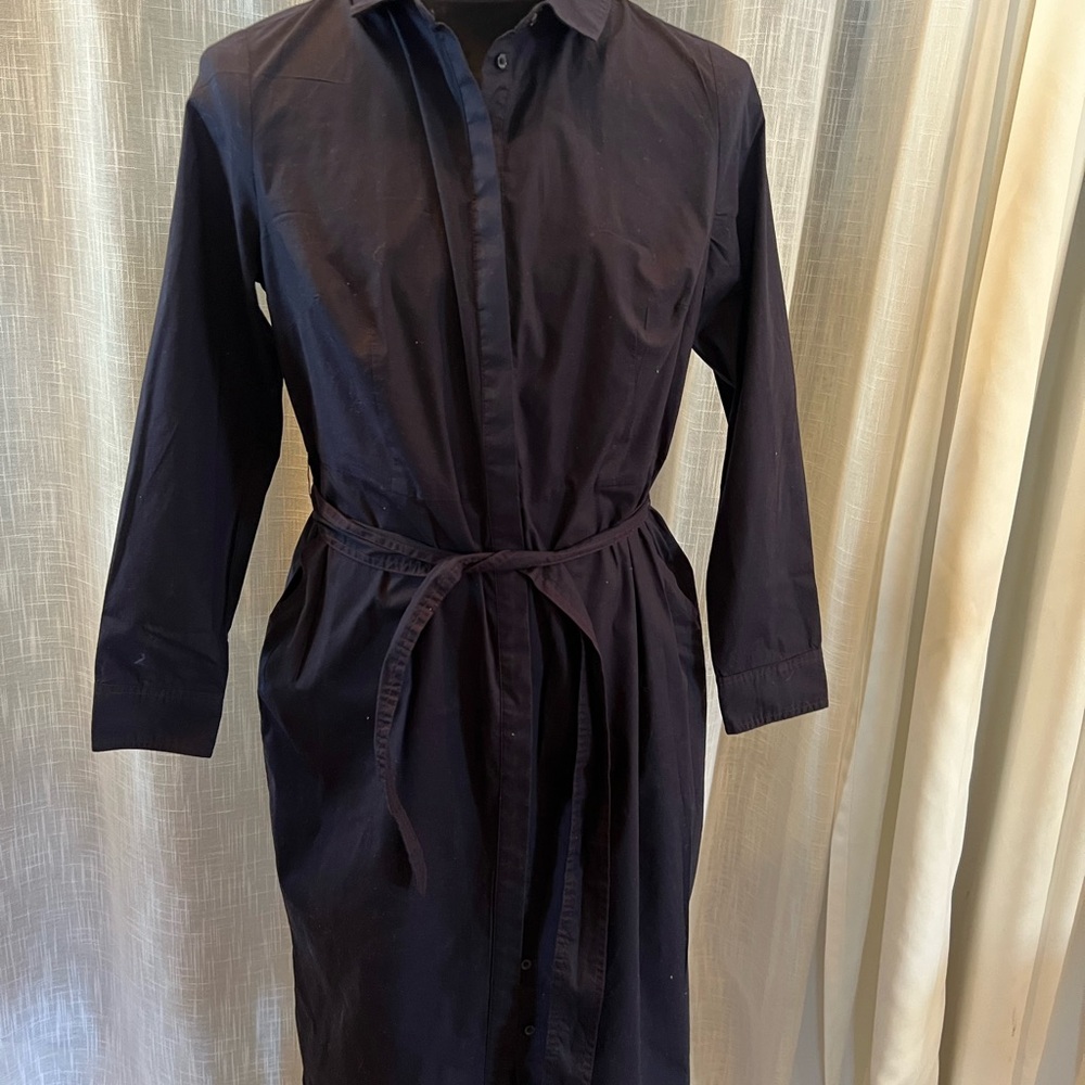 Boden Navy Blue Shirt Dress (12L)